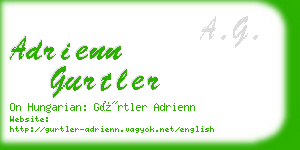 adrienn gurtler business card